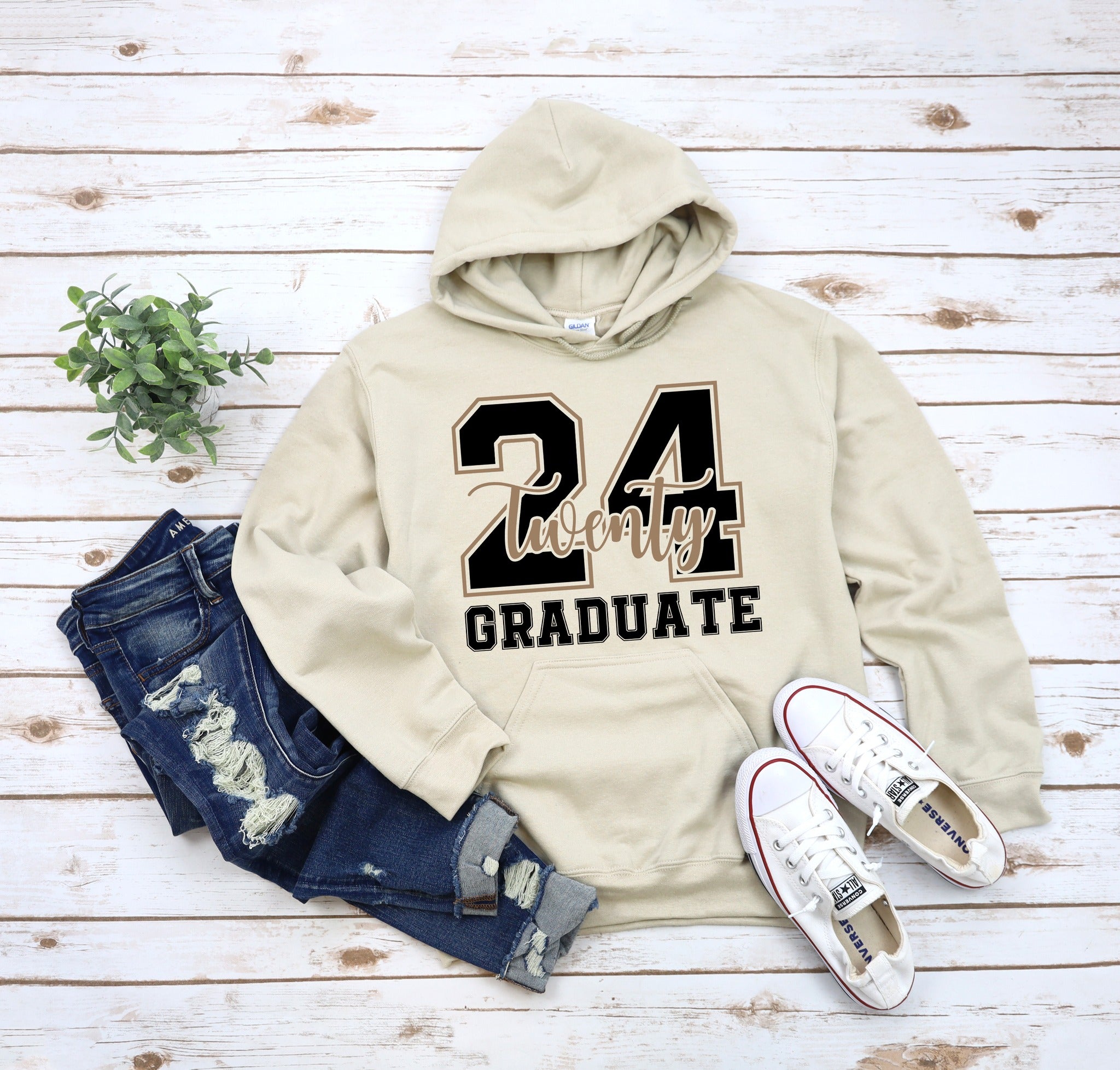 Twenty 24 Graduate Hoodie Sealed With A Twist Designs