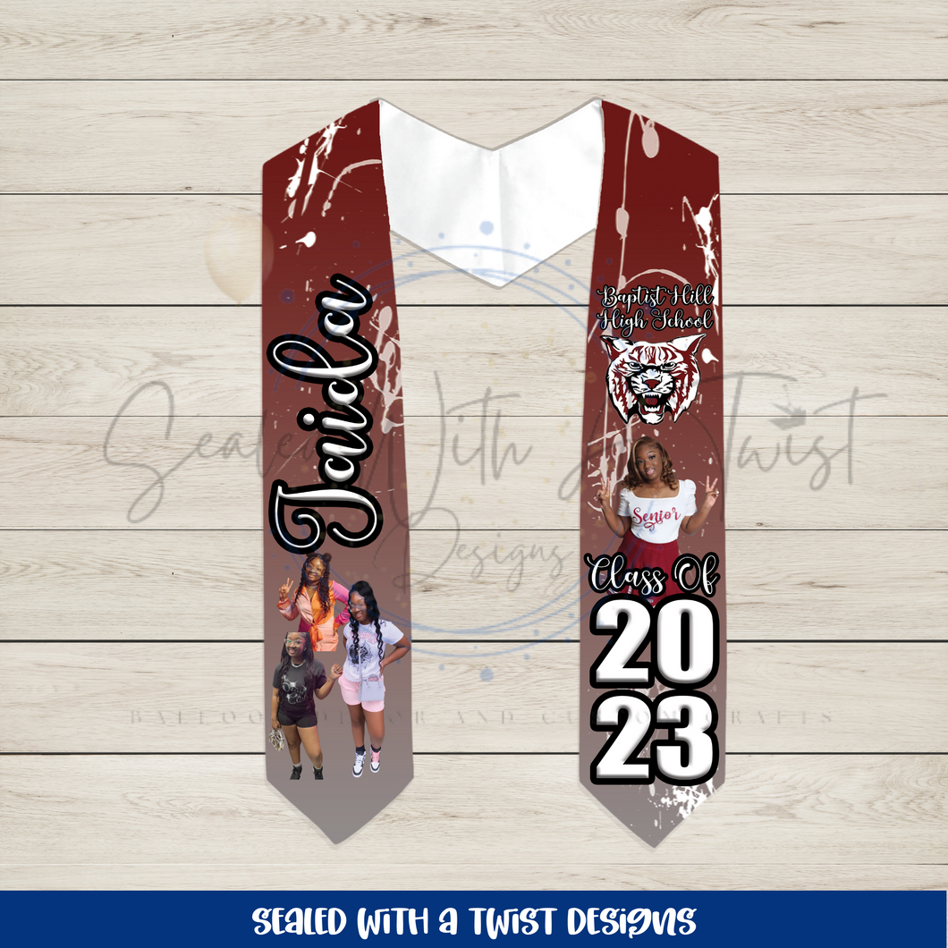 Custom Graduation Stoles [SUBLIMATION]