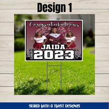 Load image into Gallery viewer, Custom Graduation Yard Sign
