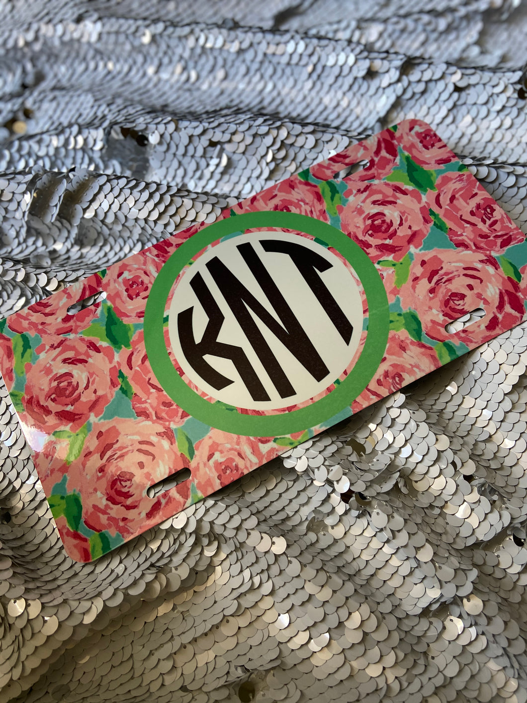 Monogram License Plates