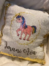 Load image into Gallery viewer, Custom Sequin Pillow
